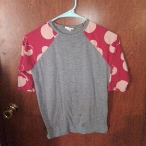 Kids lularoe Minnie Mouse top